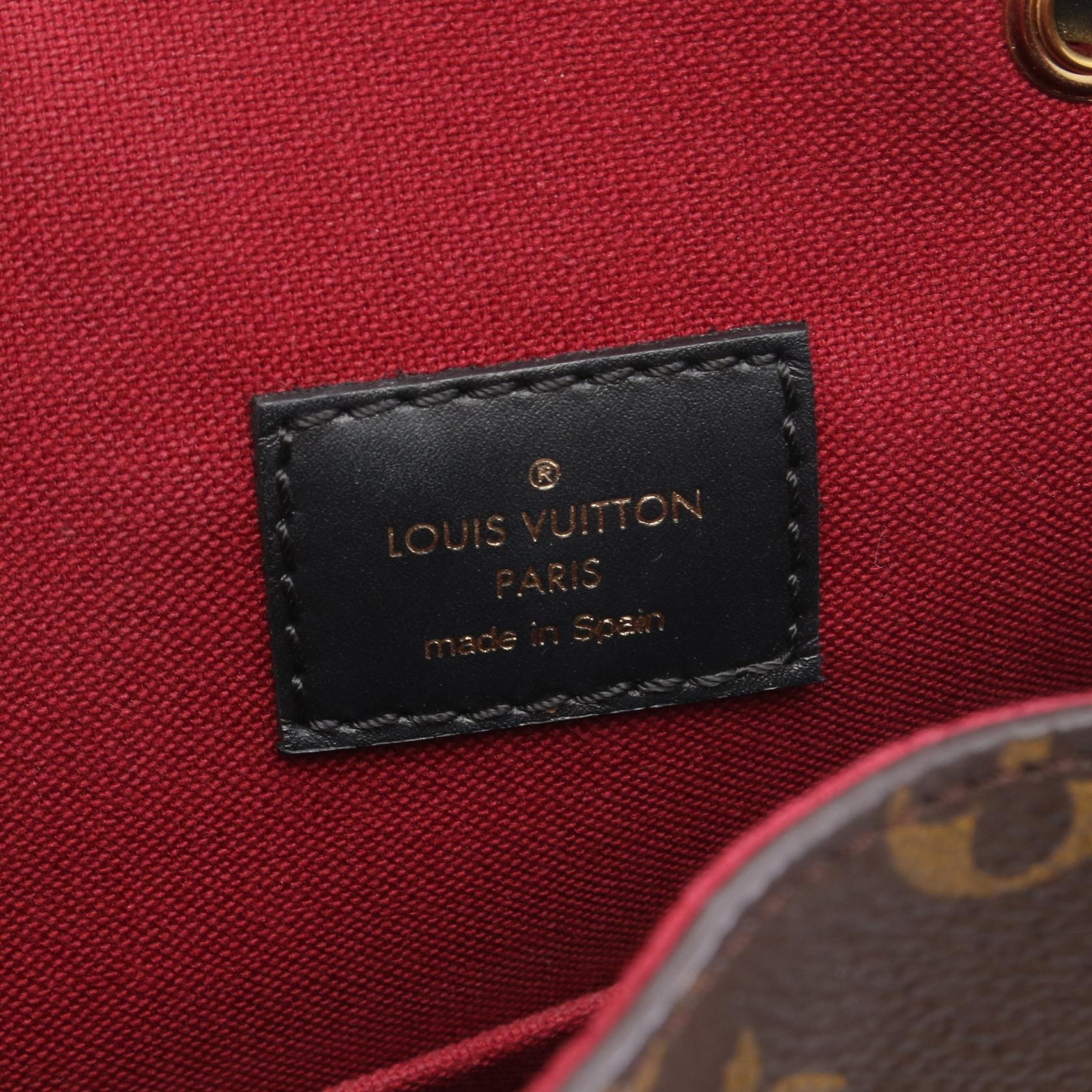 LOUIS VUITTON Montsouris PM Black Monogram
