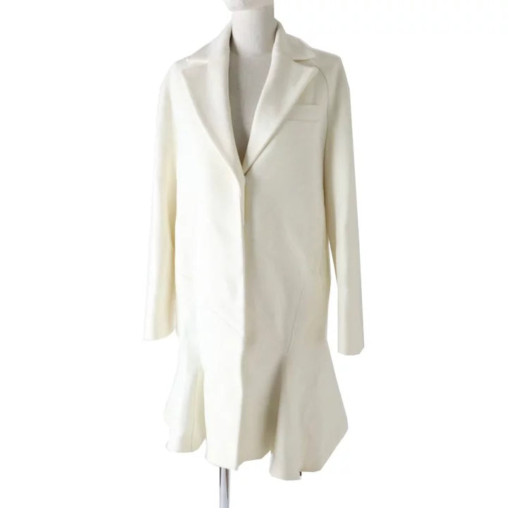 Christian Dior White Coat Size 34.