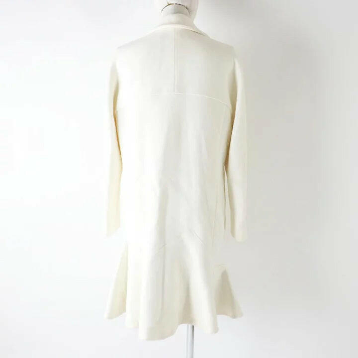 Christian Dior White Coat Size 34.