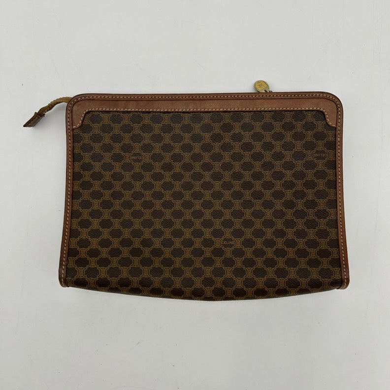 Celine Leather Clutches And Wristlets Light Pink Medium Size.